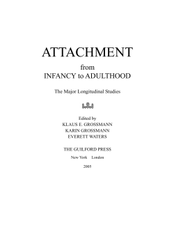 Intergenerational Patterns of Attachment