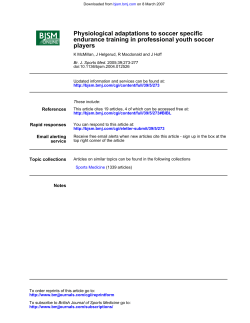 players endurance training in professional youth