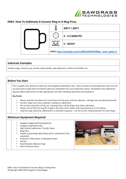 EN01 - How to Sublimate A Ceramic Mug In A Mug Press