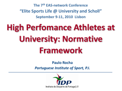 Is Body Cell - European Athlete as Student