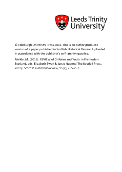 Meikle on Nugent and Ewan - Research