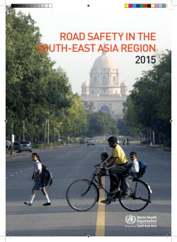 road safety in the south-east asia region 2015