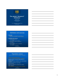 Definition and sources