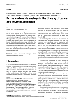 Purine nucleoside analogs in the therapy of cancer and