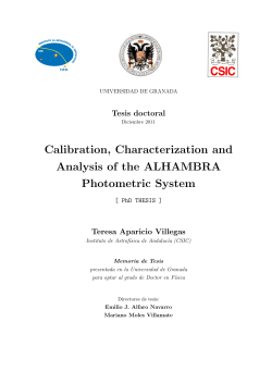 Calibration, Characterization and Analysis of the ALHAMBRA
