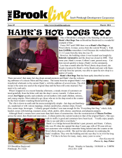 HANK`S HOT DOGS TOO - Brookline Connection