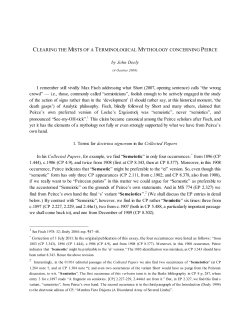 CLEARING THE MISTS OF A TERMINOLOGICAL