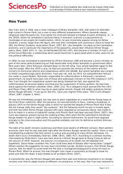 Hou Yuon - Sciences Po