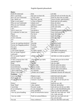 english-spanish phrasebook PDF