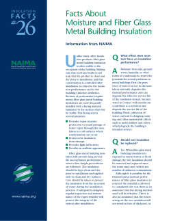 Facts About Moisture and Fiber Glass Metal
