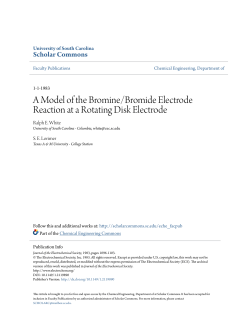 A Model of the Bromine/Bromide Electrode Reaction at a Rotating