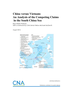 China versus Vietnam: An Analysis of the