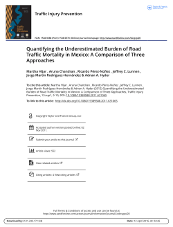 Quantifying the Underestimated Burden of Road Traffic Mortality in