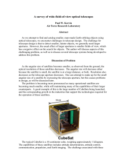 A survey of wide-field-of