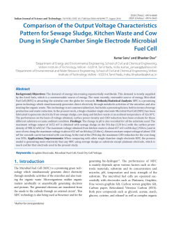 Comparison of the Output Voltage Characteristics Pattern for