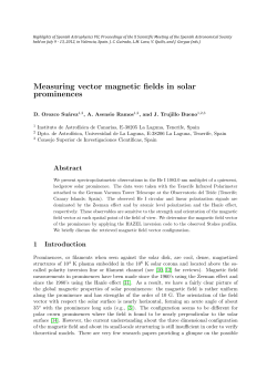 Measuring vector magnetic fields in solar prominences