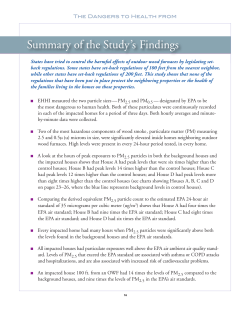 Summary - Environment and Human Health, Inc. (EHHI)