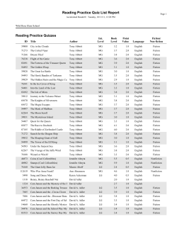 Here - Wild Rose School District