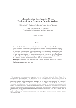 Characterizing the Financial Cycle: Evidence from a Frequency
