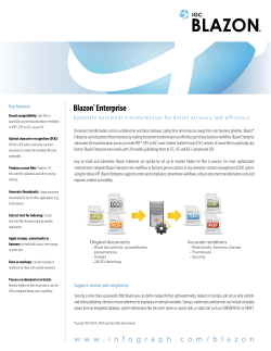 Blazon&reg; Enterprise - Informative Graphics Corporation