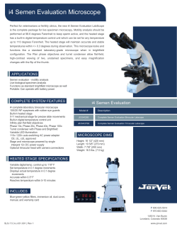 i4 Semen Evaluation Microscope
