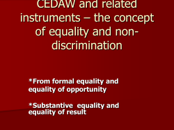Direct discrimination