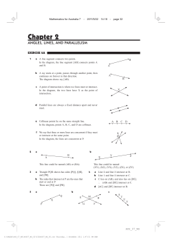 2. Angles, Lines, and Parallelism