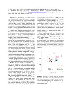 ANCIENT MANTLE HALOGEN (Cl, Br, I)