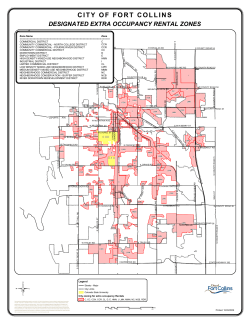 Occupancy Rental Zones Map