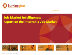 Burning Glass Technologies: