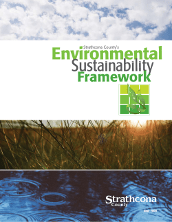 Environmental Sustainability Framework