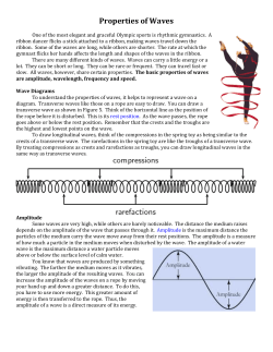 4a. Properties of Waves