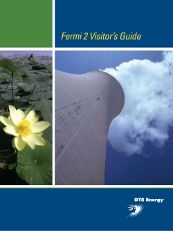 Fermi 2 Visitor`s Guide - Michigan Community College Association