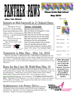 May Newsletter Final - Climax