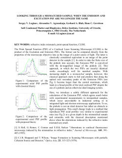 LOOKING THROUGH A MISMATCHED SAMPLE