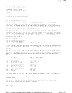 Page 1 of 89 10/15/2009 http://www.electionstudies.org/studypages