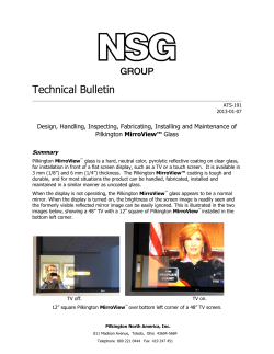 ATS-191 - Pilkington