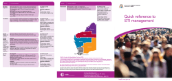 Quick Reference to STI Management