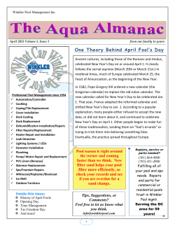 One Theory Behind April Fool`s Day