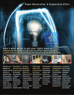 Power Restoration - Sam Houston Electric