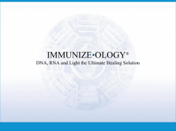 IMMUNIZE&bull;OLOGY&reg; - HealingTheWorld.org