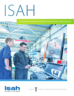 View our brochure here - Isah Business Software