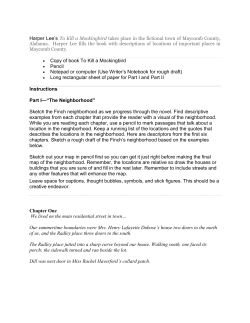 Harper Lee`s To Kill a Mockingbird takes place