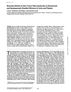 Brownian Motion of Inert Tracer Macromolecules in Polymerized and