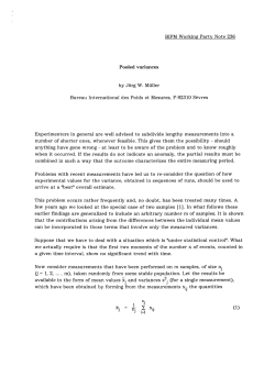 NOTE-236: Pooled variances