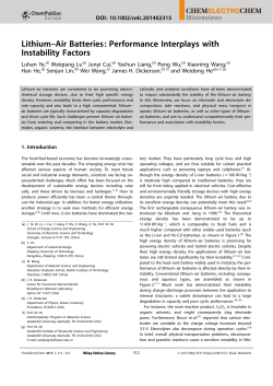 LithiumAir Batteries: Performance Interplays with Instability Factors
