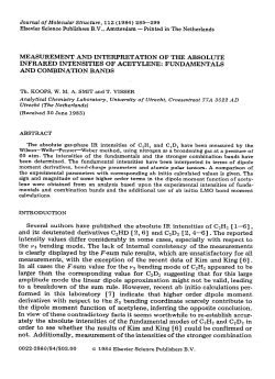MEASUREMENT AND INTERPRETATION OF THI3 ABSOLUTE