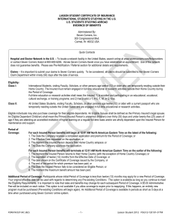 liaison student - Multichoice Insurance