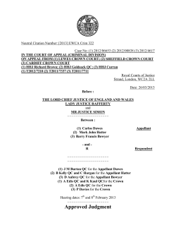 Carlos Dawes and Mark John Hatter and Barry Francis Bowyer -v