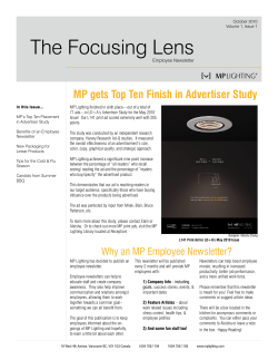 The Focusing Lens